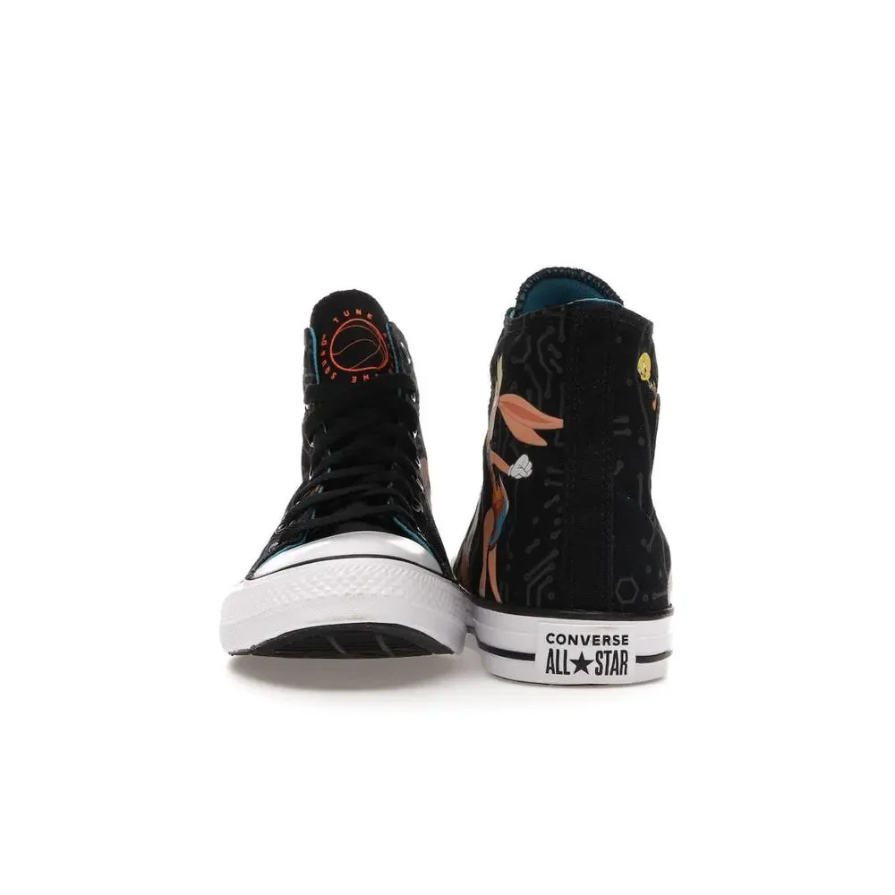 Converse high top sneakers space jam size youth 3